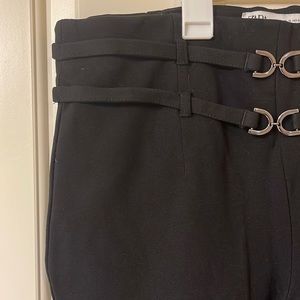 Zara Double Belt Dress Pants